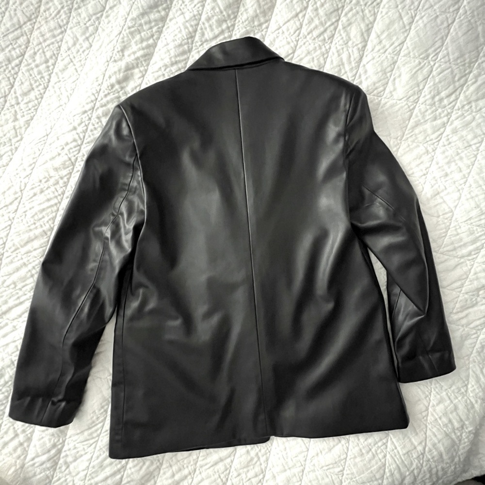 Zara Faux Leather Jacket - Picture 5 of 5